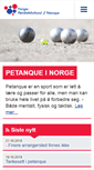 Mobile Screenshot of petanque.no